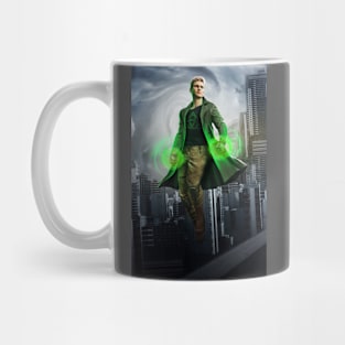 Superhero World Cover Art Mug